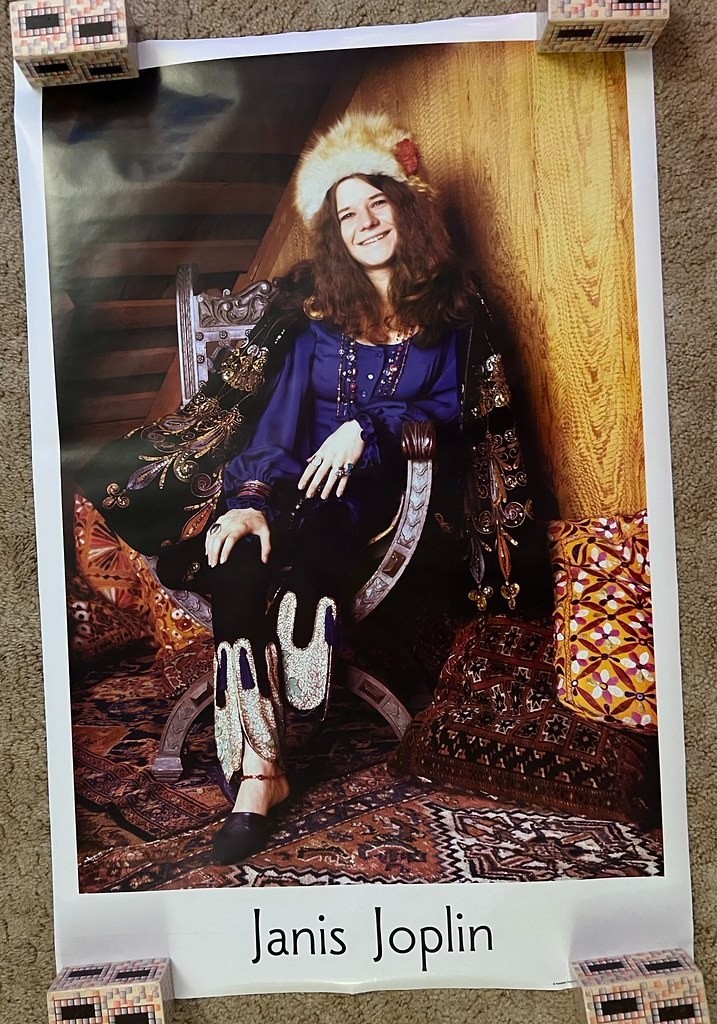 Janis Joplin 2005 Poster 23x35 American Singer-Songwriter 1968 Rolled