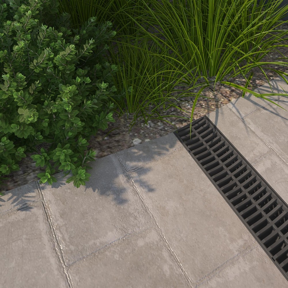 Everhard EasyDRAIN Polymer Grate And Corner