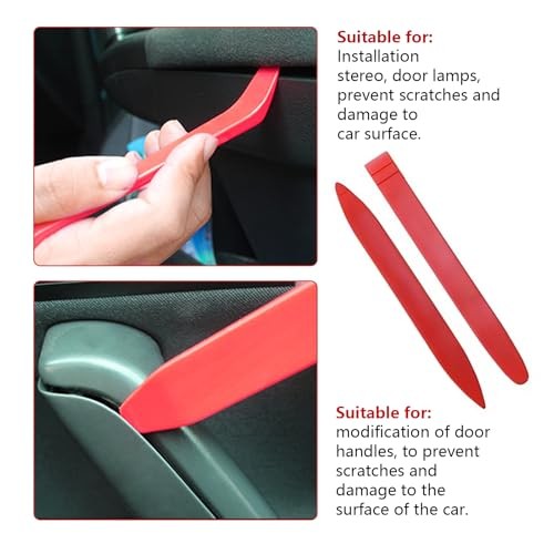 8 PCS Auto Trim Removal Tool Set, No Scratch PP Plastic Pry Tool, Easy Car