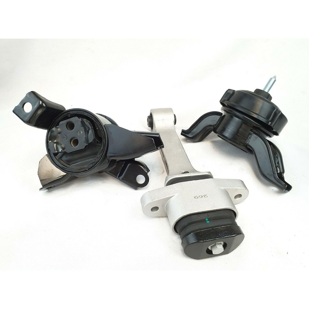 3pcs Engine Motor and Transmission Mount Set Kit Front Left Driver and Passenger