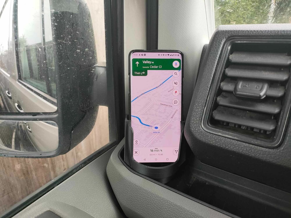 Phone / Cup Holder for VW Crafter