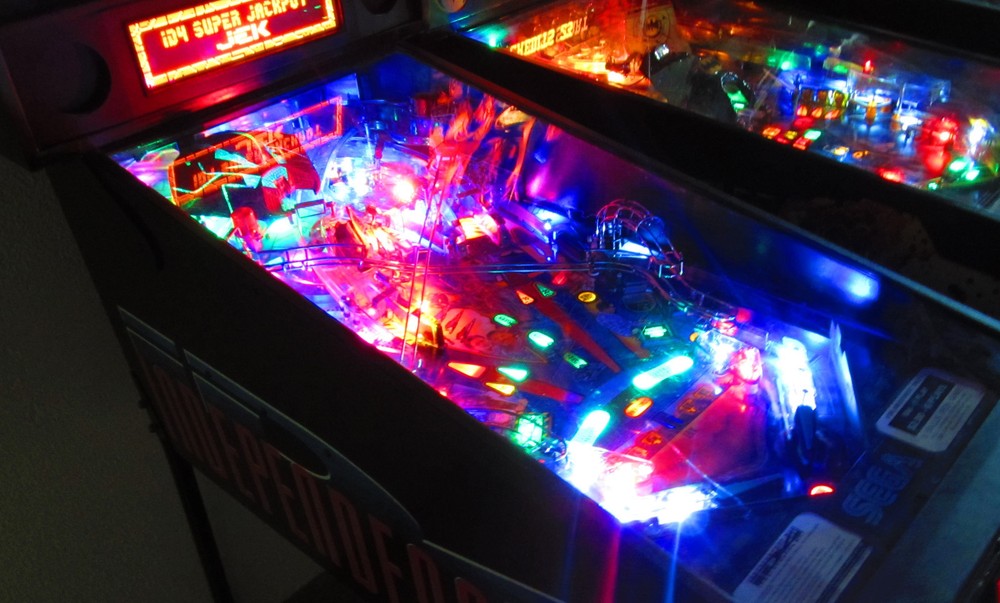 INDEPENDENCE DAY - NON GHOSTING Lighting Kit custom SUPER BRIGHT PINBALL LED KIT