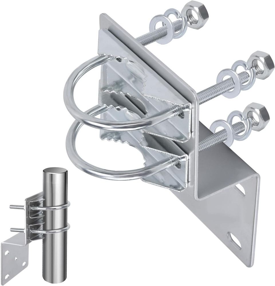 Pole Mounting Bracket, Antenna Mount Bracket, Heavy Duty Antenna Pole Mount