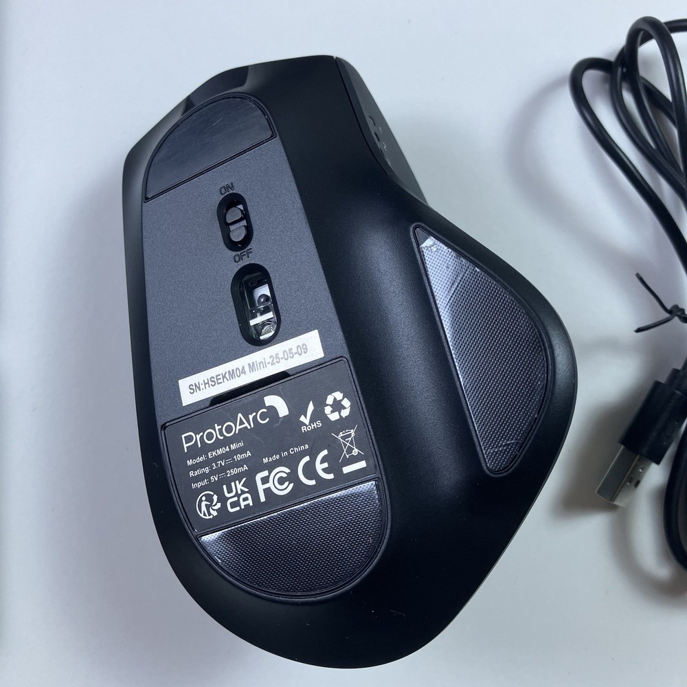 ProtoArc Bluetooth Ergonomic Keyboard Mouse Combo EKM04 Mini Compact Wireless