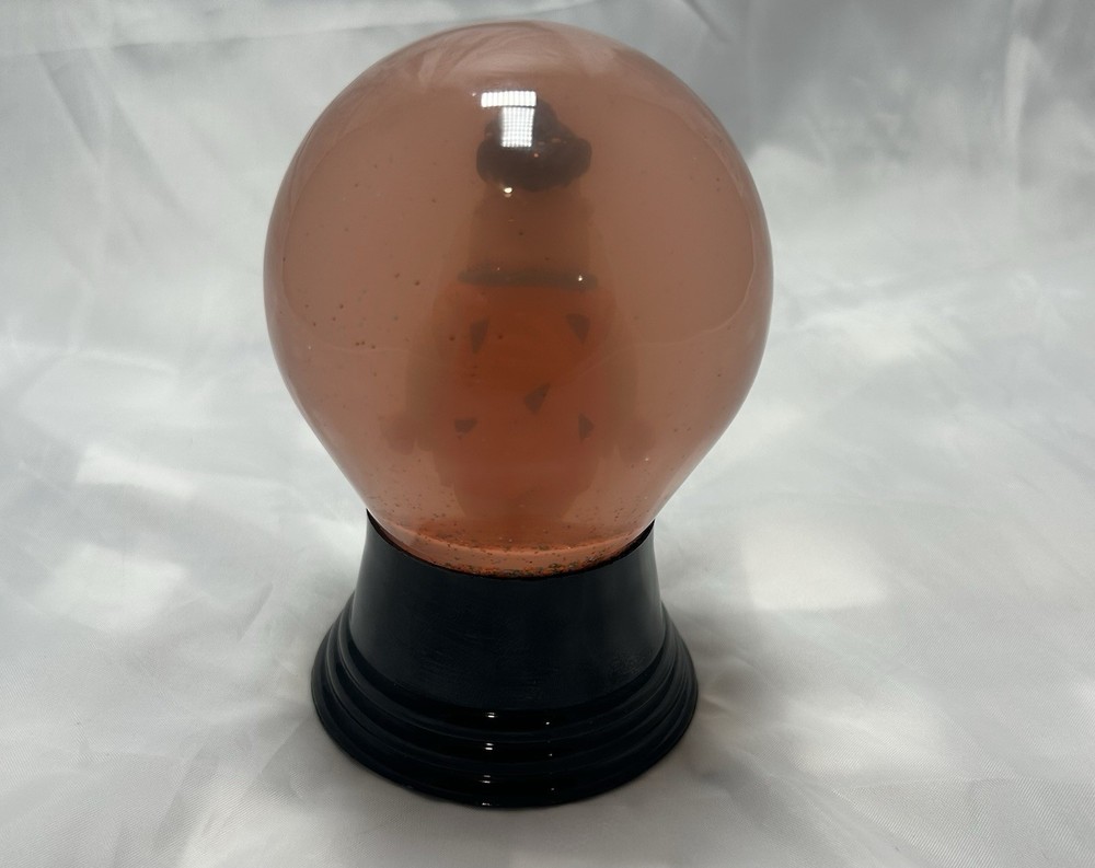 Vintage Vienna Snow Globe Fred Flintstone 5”