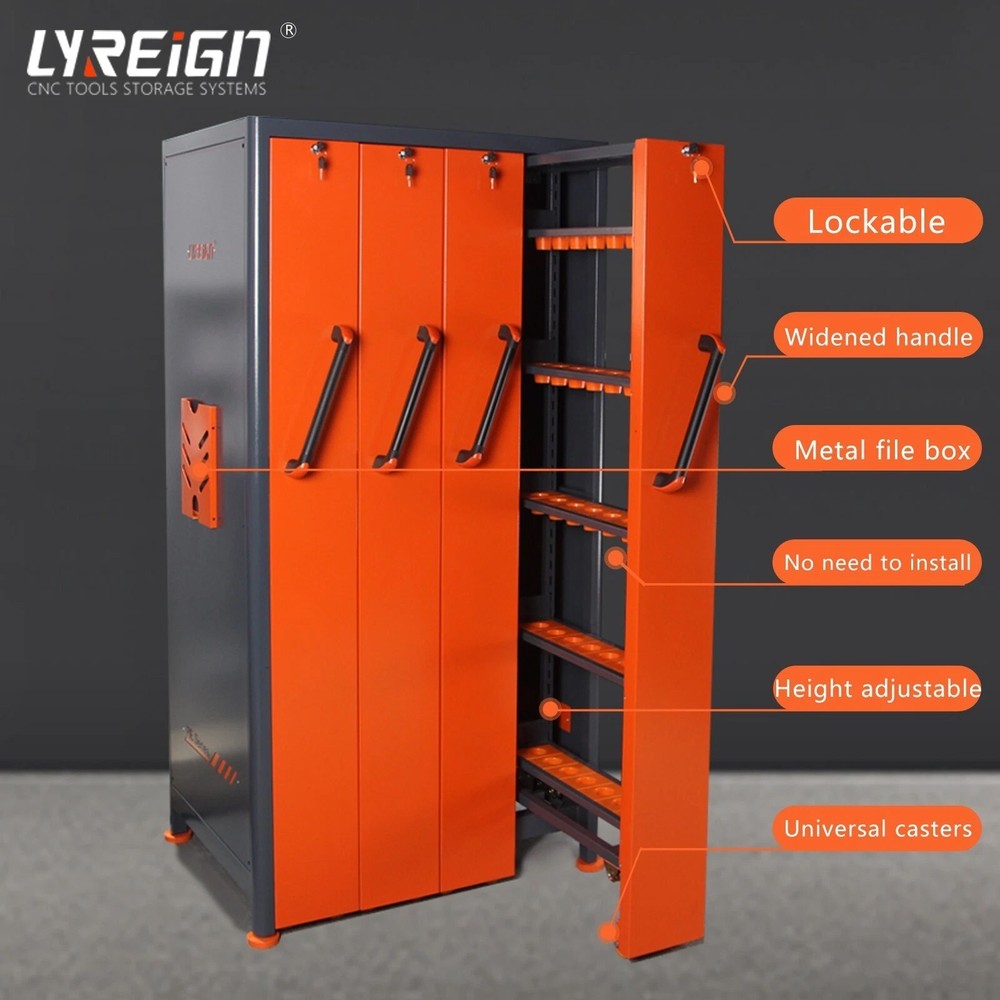 CNC CAT40 tool handle management rack, vertical drawer storage, large capacity