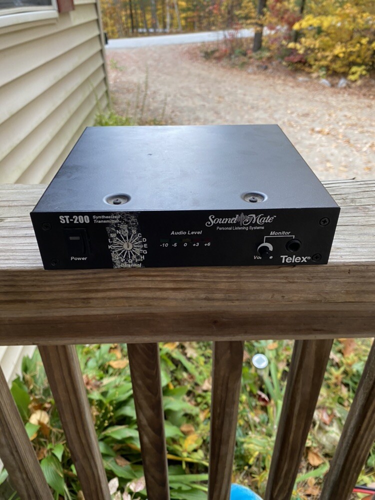 Telex Soundmate ST-200 17 Channel Synthesized Transmitter UNTESTED AS-IS