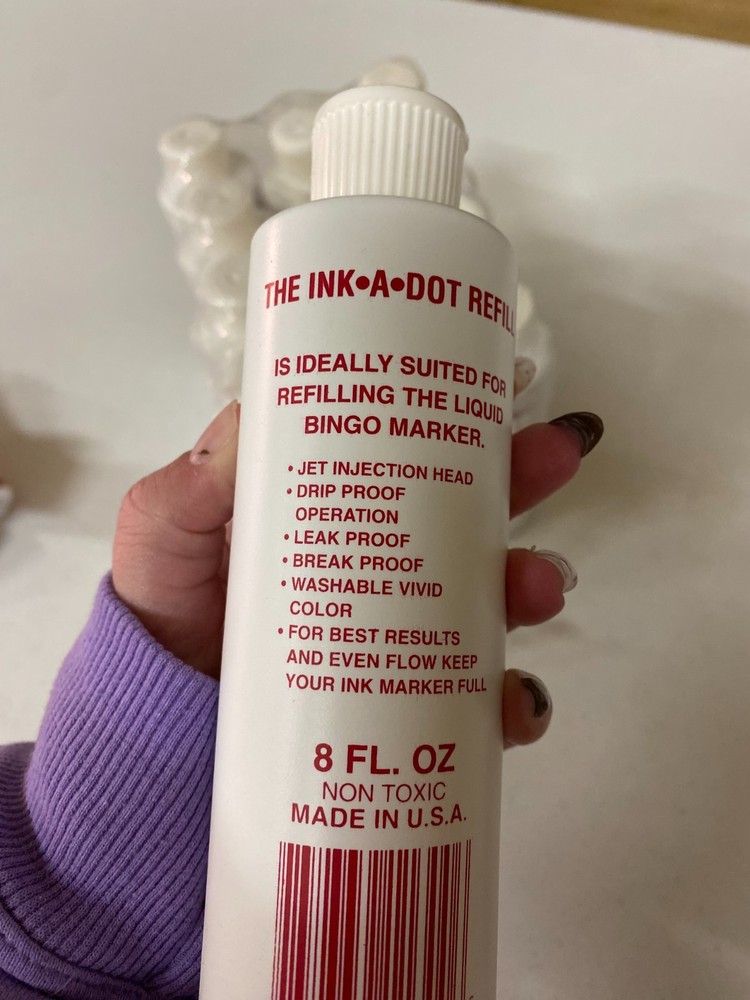 Ink-a-dot Bingo Marker Ink Refill 8 oz.