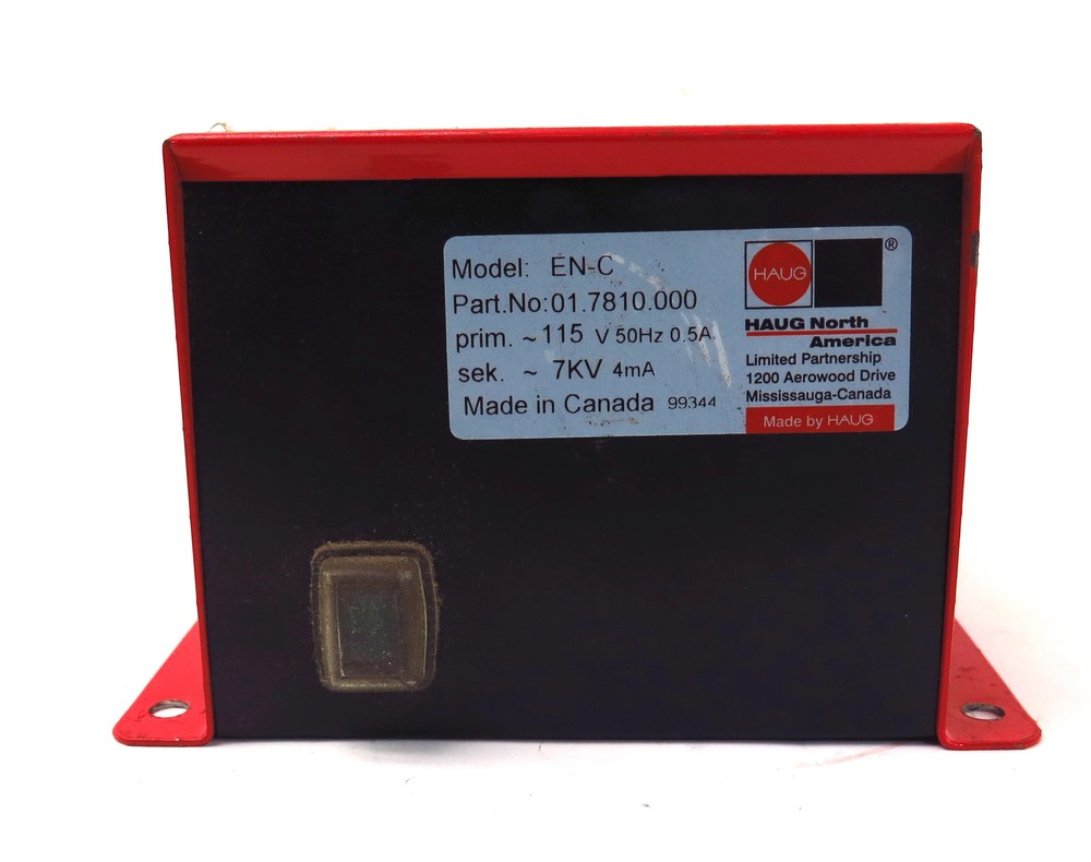 Haug EN-C Power Supply Static Control Deionizer 01.7810.000