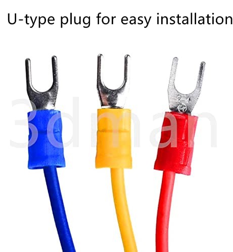 15A 250V Rocker Switch On/Off Power Socket Inlet Module Plug 10A Fuse 2pcs