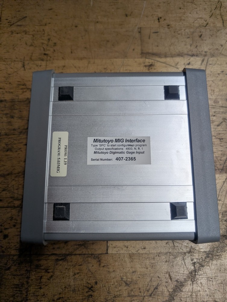 Mitutoyo Digimatic Gage Input- MIG-4A 982-548-10A
