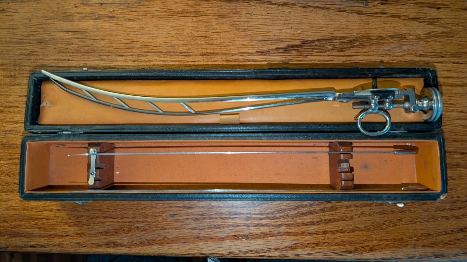 Rare Original 1800's urological Dilator By Felix Martin Oberländer With Case