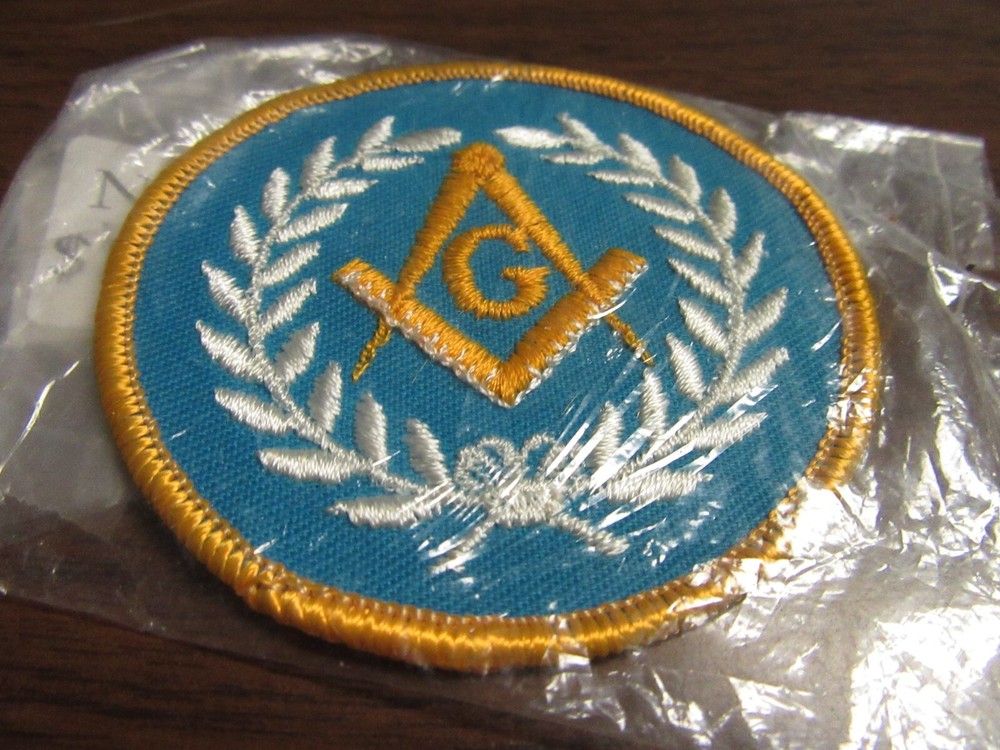 Freemason Masonic 3 Inch Round Patch    c58