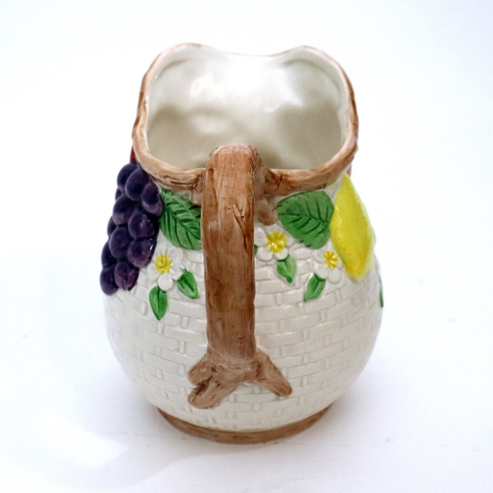 Vintage 1990 Fitz & Floyd Fruit Fair Small Pitcher