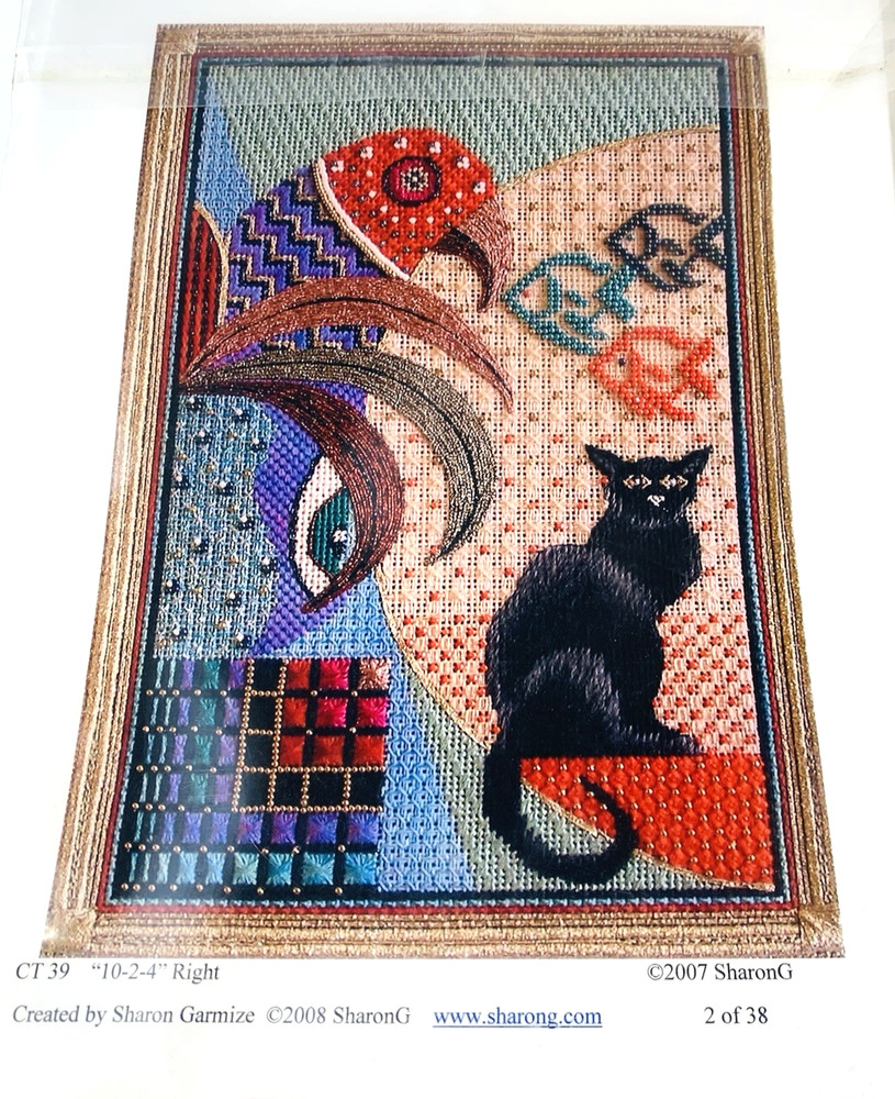 Needlework Stitch Guide Sharon Garmize 2008  CT39 Instructions (38 pg)