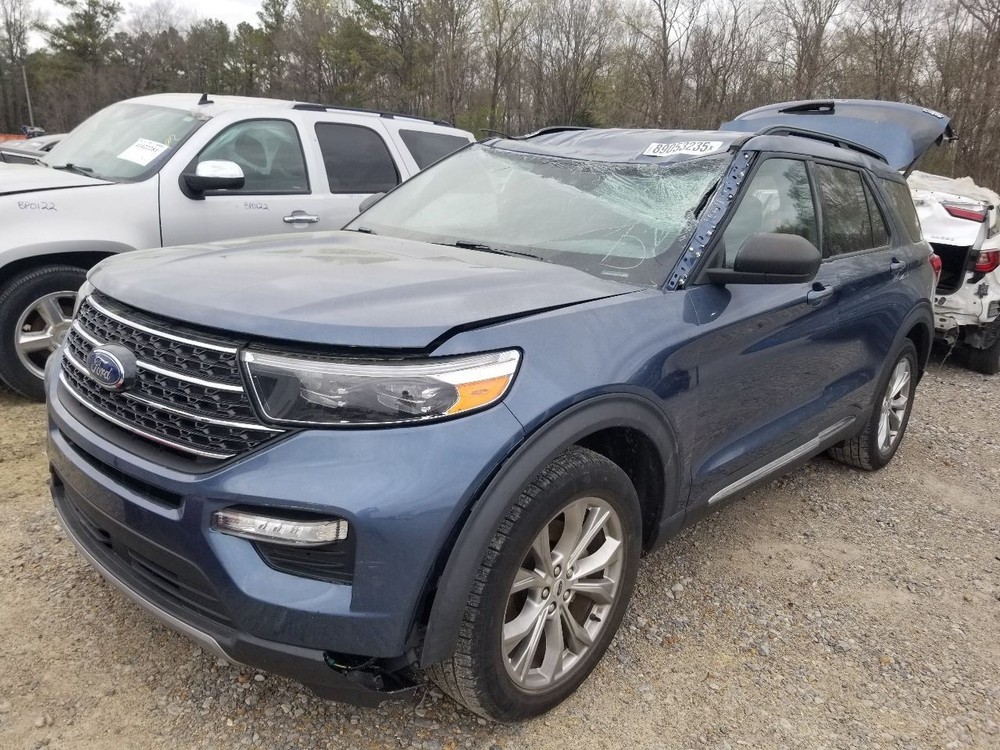 20 2020 FORD EXPLORER XLT FRONT VIEW WINDSHIELD CAMERA PROJECTOR LB5T19H406CE