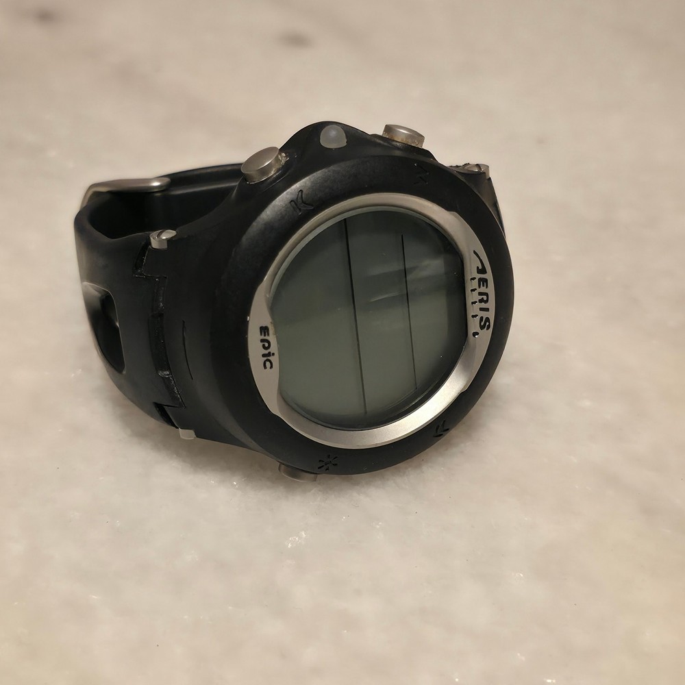 Aeris Epic Black Hoseless Air-Integrated Wrist Performance Scuba Dive Computer