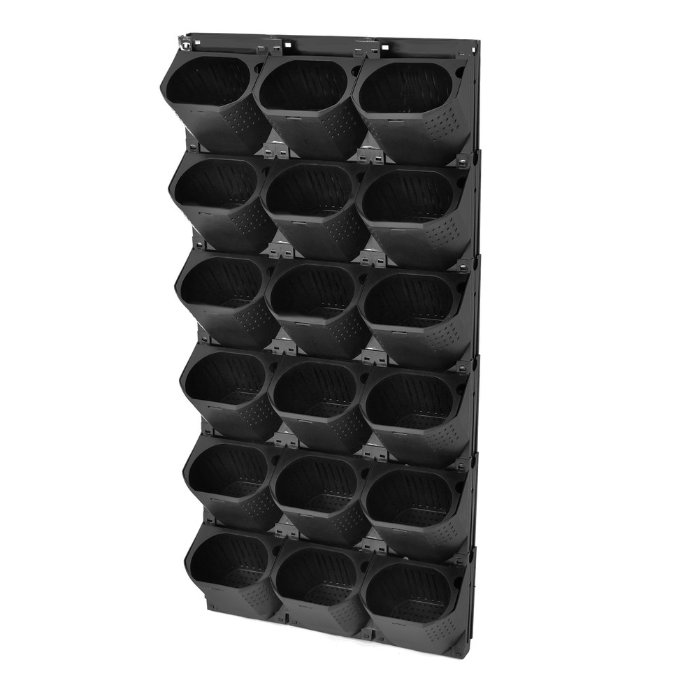 36-Pot Wall-Mounted Planter Set Vertical Garden Planter with Irrigation System