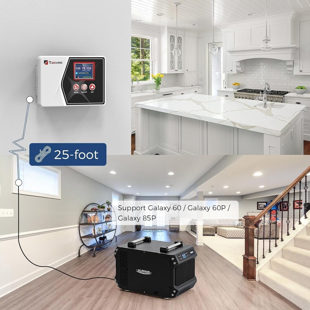 ALORAIR LCD Dehumidifier Remote Controller for Adjust Humidity & Temperature
