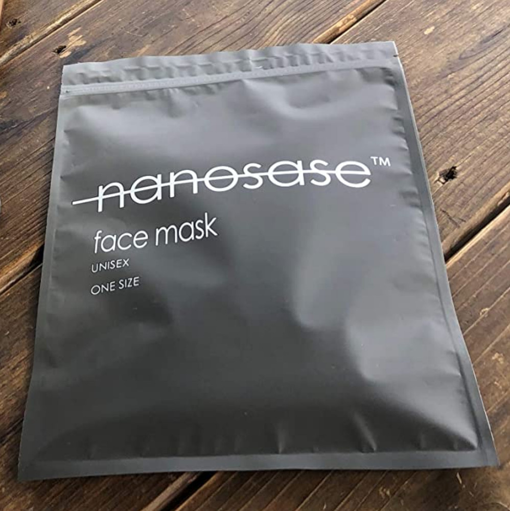Nanosase BNS Polyester Spandex Masks - Black (4 Pack)