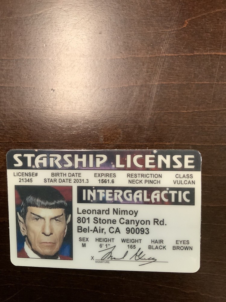 Spock. Leonard Nimoy