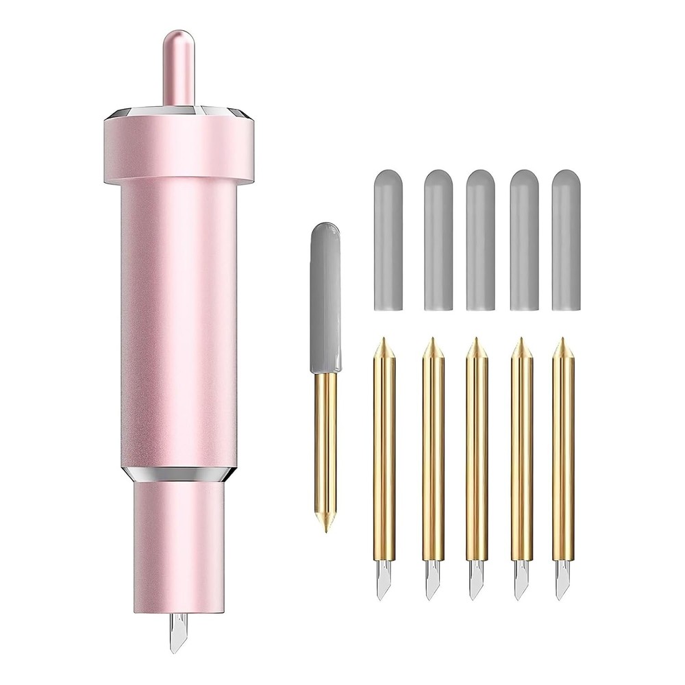 Pink Fine Point Blade for Cricut Maker/Explore - 6 Sharp Blades Included