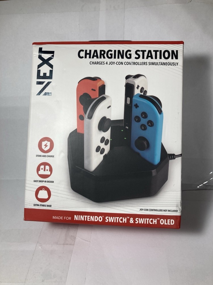 NEXT - Joy-Con Charge Station For Nintendo Switch & Switch OLED - Black
