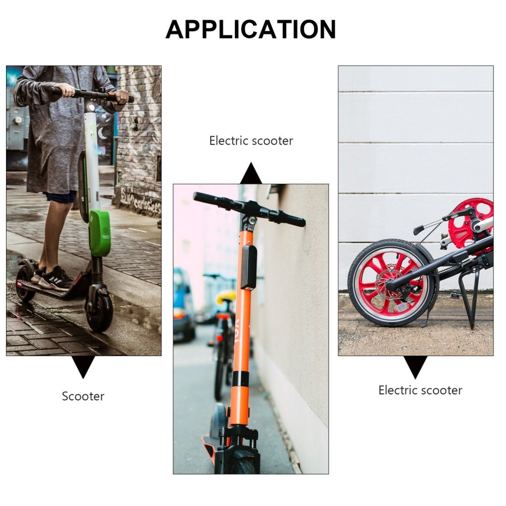 Nylon Scooter Shoulder Belt with Ergonomic Pad for Kick Foldable