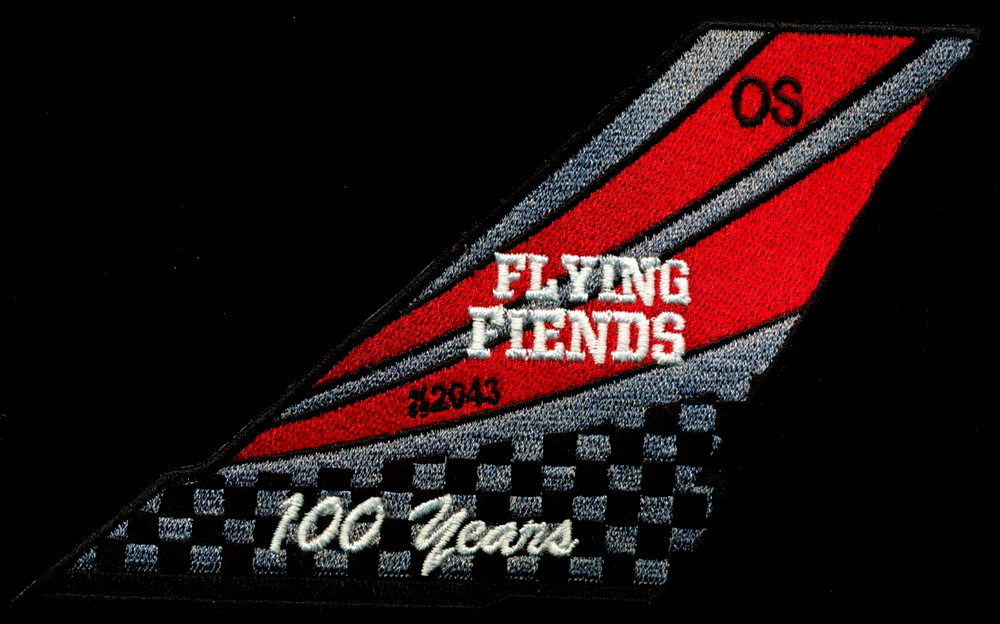 USAF 36th Fighter Squadron 100 Year Anniversary Tail Fin Patch KP-6
