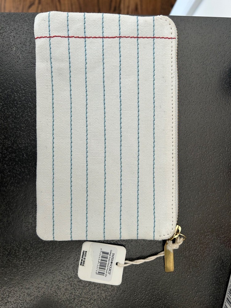 College Ruled Pencil Pouch