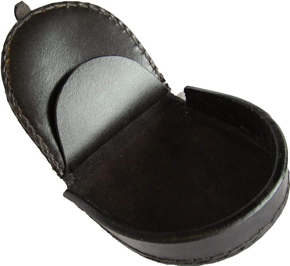 100% Leather Horse Shoe Style Change Purse