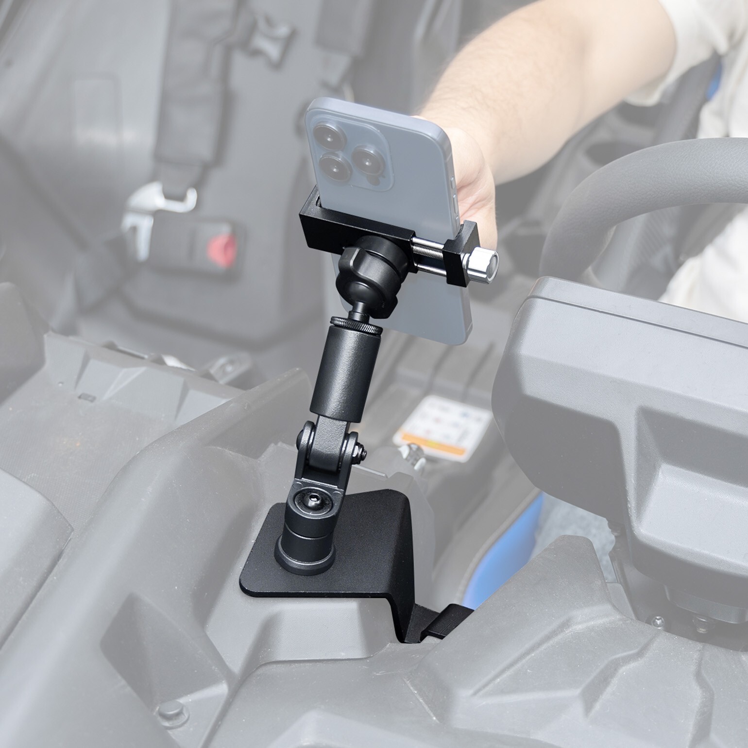 KEMIMOTO UTV X3 Phone Mount Cell Phone Holder For Can-Am Maverick X3 2017-2025