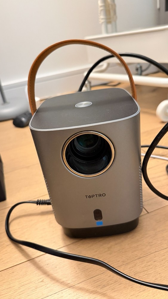 Mini-Portable-Projector, [Unique Handle Design] Mini Projector