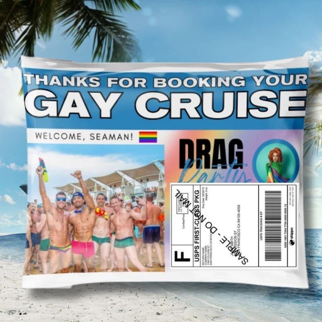 Gay Cruise Prank Mailer - Great For Pranking Friends