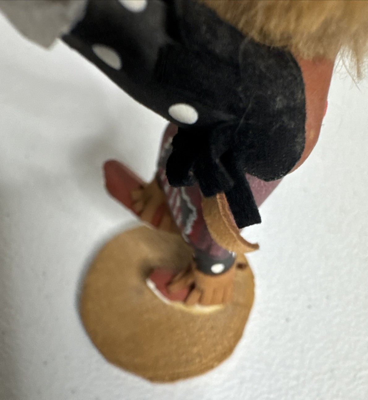 Vintage Navajo KATSINA Native American Indian Kachina Doll SNAKE RACER 4.5"H