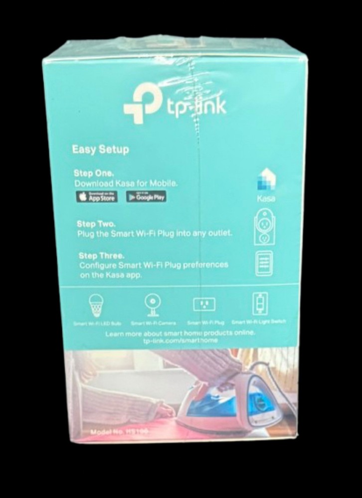 TP-Link - HS100 - Smart WiFi Plug - w/Google Assistant & Amazon Alexa NEW Sealed