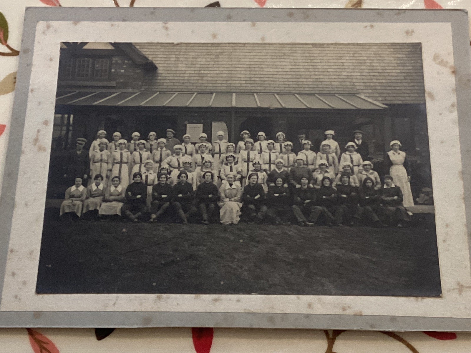 Original Photo WWI Munition Workers Canary Girls Bruner Mond Factory  Sandbach