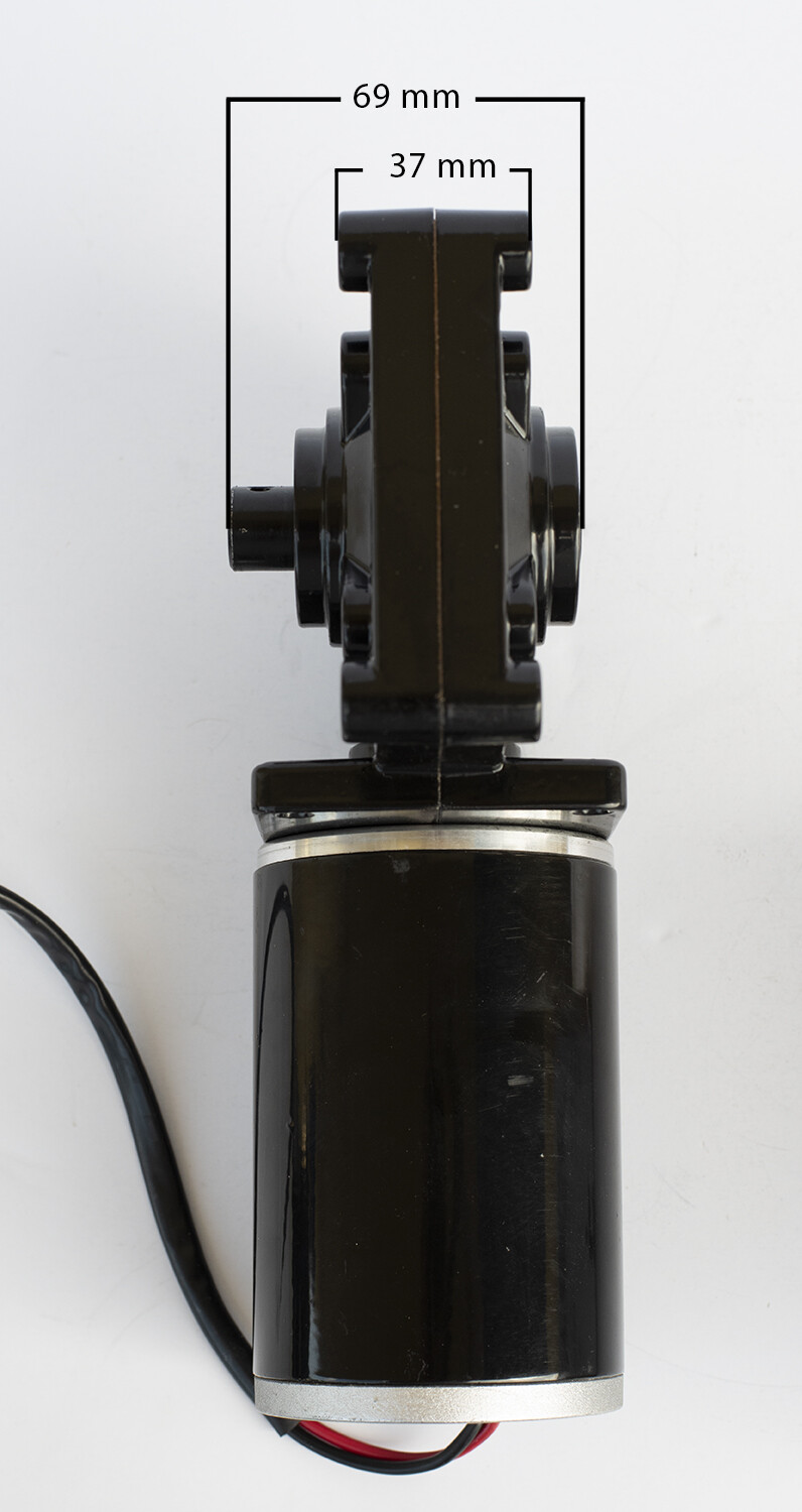 Motor Golf Cart Motor Mobility Scooter Dual Side ZY7712Z Unite 180W 12V 140 RPM