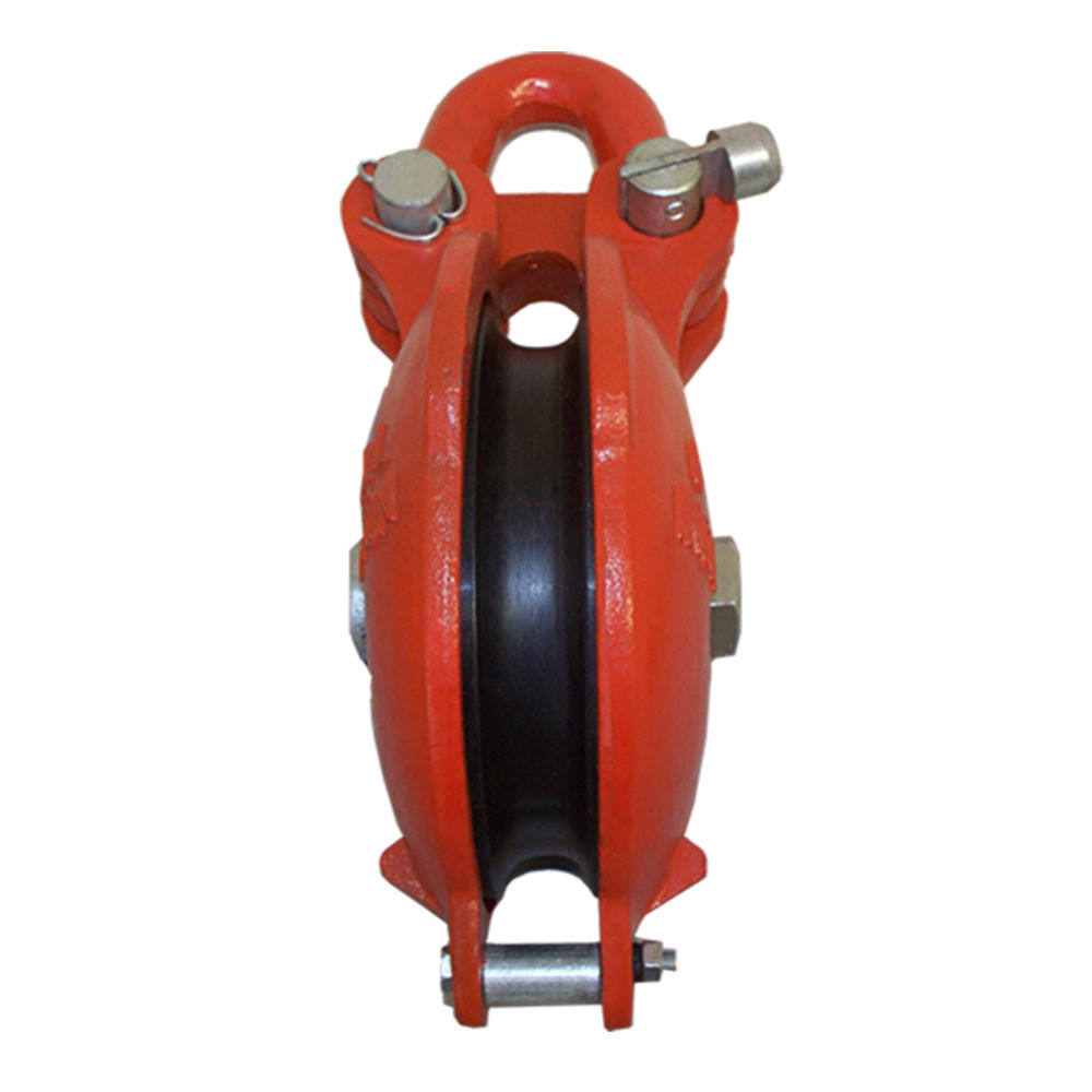 3 Ton Working Load Limit Snatch Block Hoist Rig-ging Shackle Pulley Size 4"