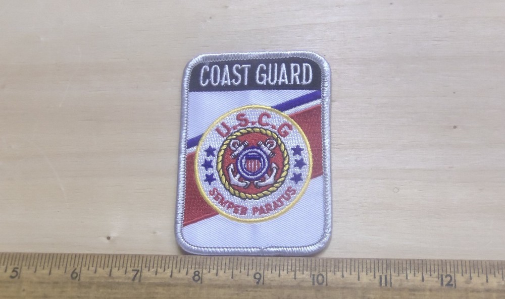 US Coast Guard Logo - Semper Paratus Embroidered Patch