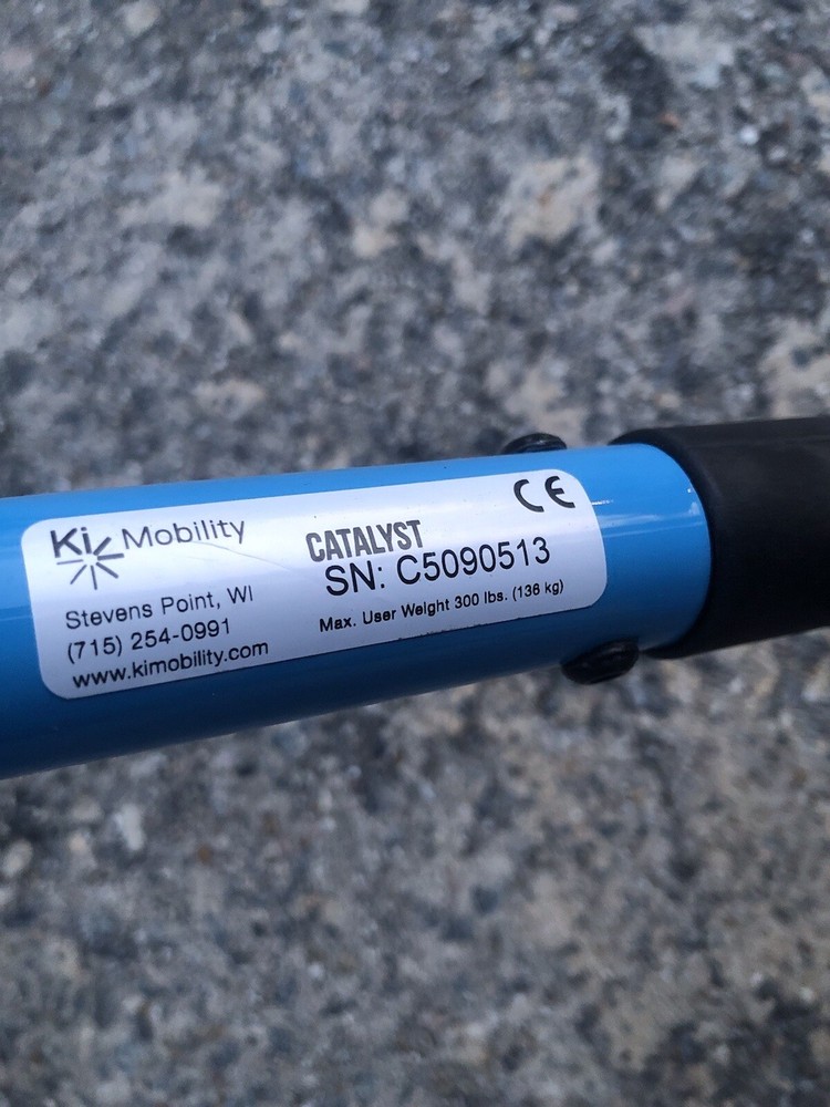 KI mobility Catalyst 5VX folding wheelchair Frame 16” W x 18” D