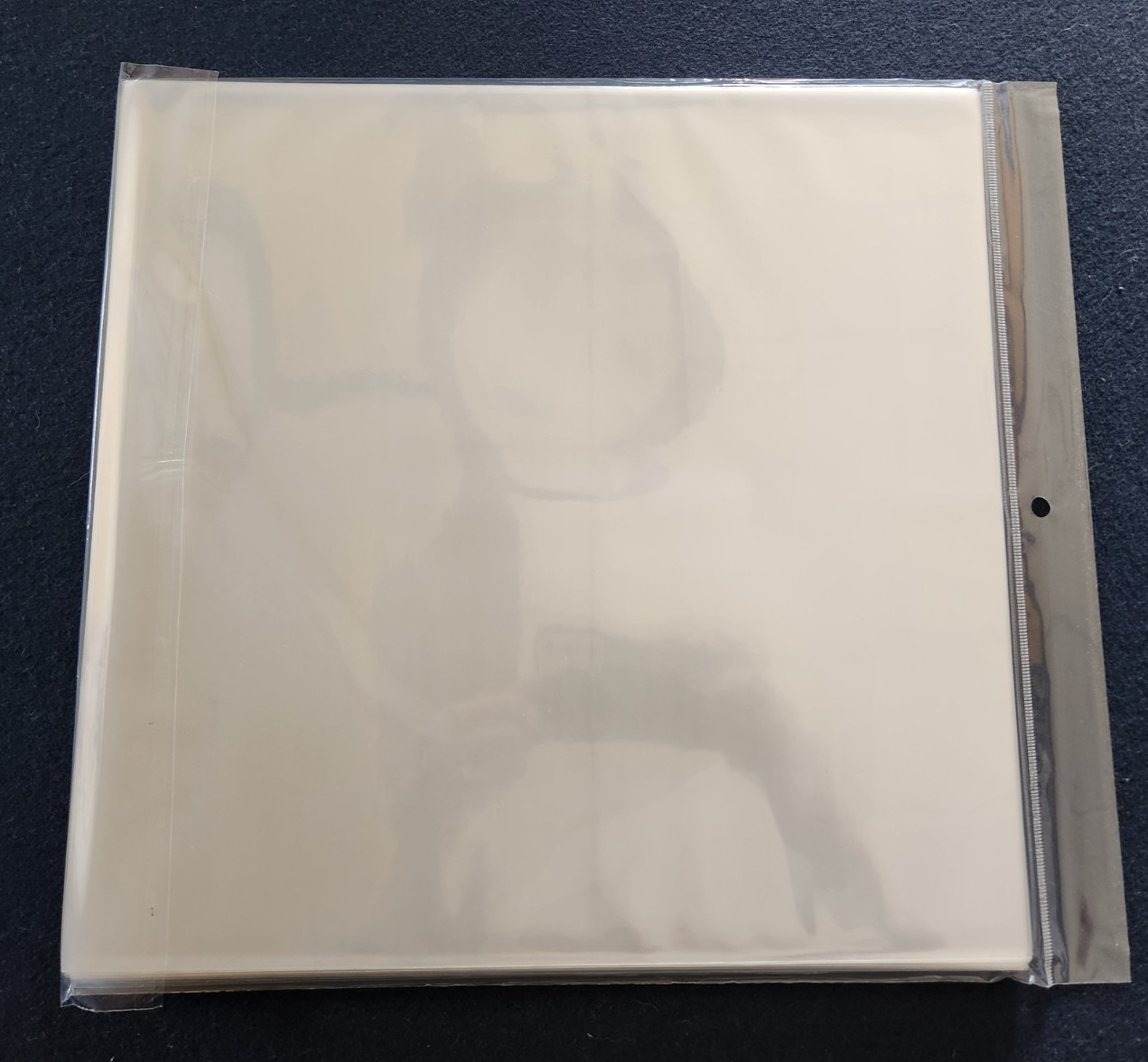 Clear Plastic CPP for 12" LP Vinyl Record Album Covers (Outer Sleeves)