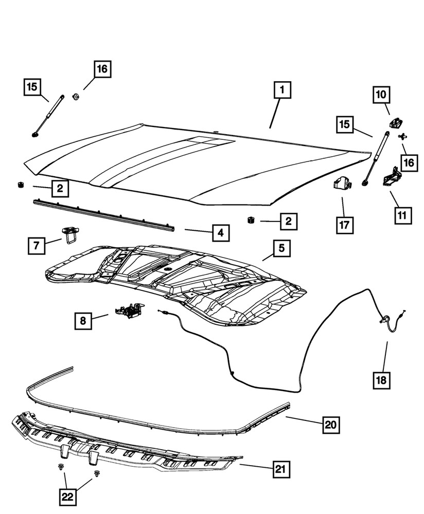 Genuine Mopar Stud 6507889AA