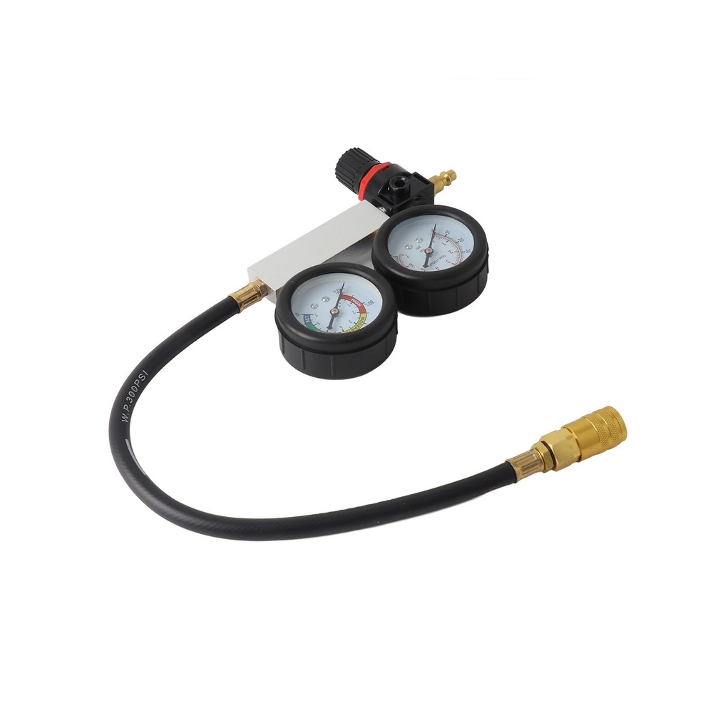 Cylinder Leak Down Tester Gasoline Engine Compression Gauge Detecting Accessory