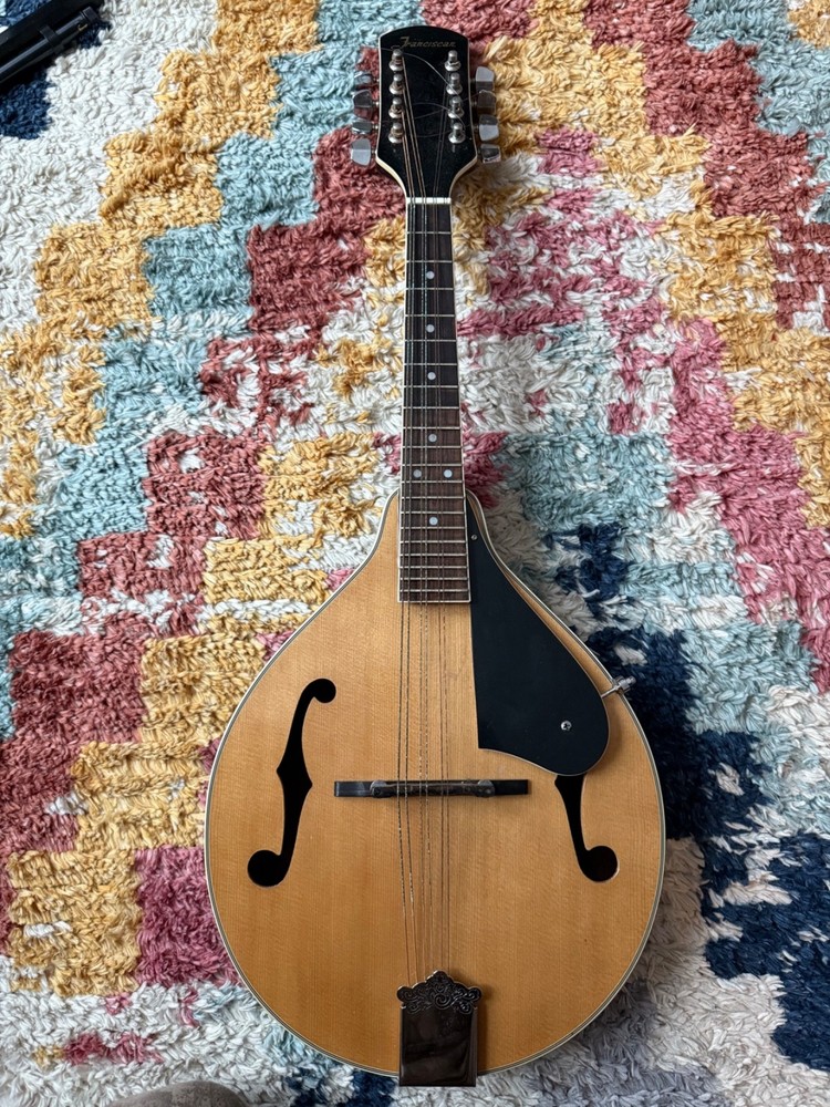 Franciscan Mandolin 8String Used With Leather Hard Case