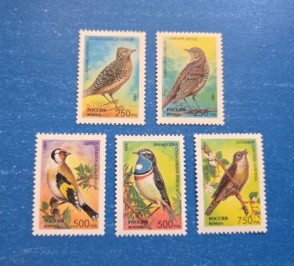 Russia Stamps, Scott 6264-6268 MNH