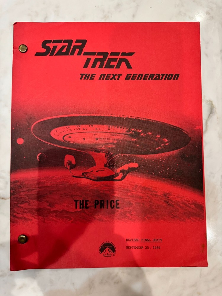 STAR TREK The Next Generation "The Price" Script
