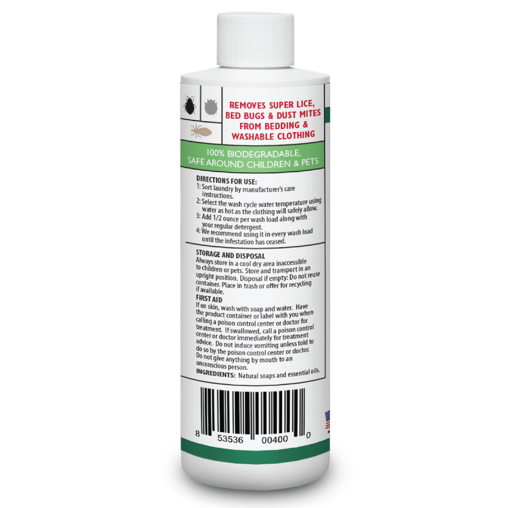 Stop Bugging Me!® Laundry Additive - Safe For All Fabric Types