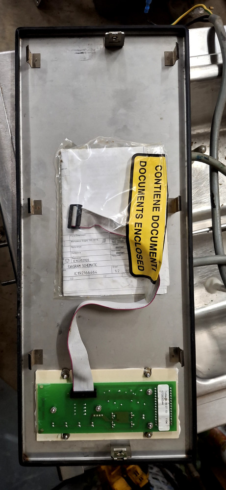 CARPIGIANI SOFT SERVE FRONT PUSH BUTTON DISPLAY