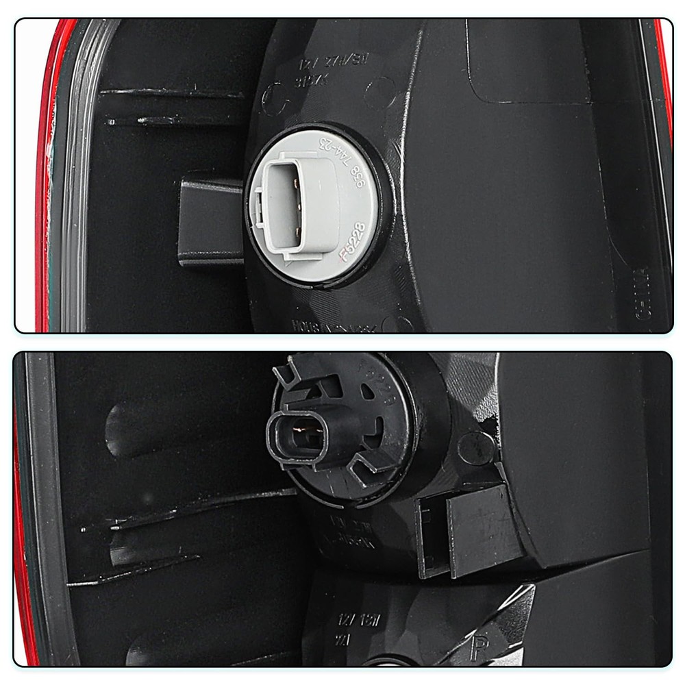Tail Light Assembly for 2005-2021 Frontier 2009-2012 Equator with Bulbs
